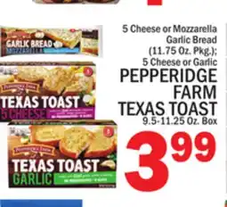 C Town PEPPERIDGE FARM TEXAS TOAST offer