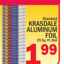 C Town KRASDALE ALUMINUM FOIL offer