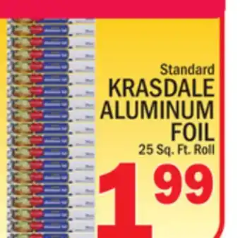 C Town KRASDALE ALUMINUM FOIL offer