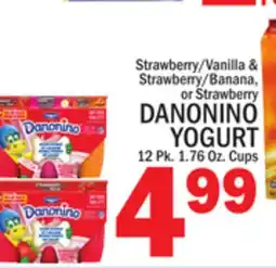 C Town DANONINO YOGURT offer