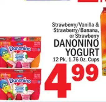 C Town DANONINO YOGURT offer