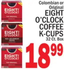 C Town EIGHT O'CLOCK COFFEE K-CUPS offer