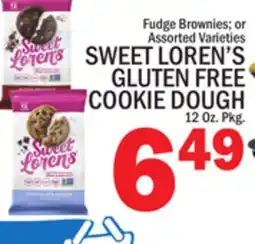 C Town SWEET LOREN'S GLUTEN FREE COOKIE DOUGH offer