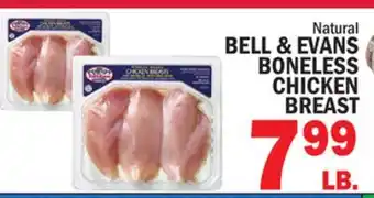 C Town BELL & EVANS BONELESS CHICKEN BREAST offer