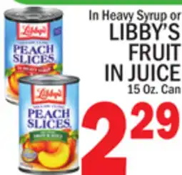 C Town LIBBY'S FRUIT IN JUICE offer