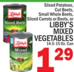 C Town LIBBY'S MIXED VEGETABLES offer