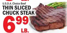 C Town THIN SLICED CHUCK STEAK offer