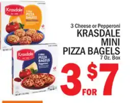 C Town KRASDALE MINI PIZZA BAGELS offer