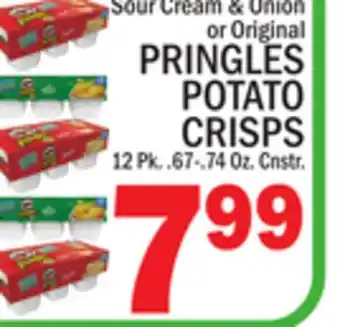 C Town PRINGLES POTATO CRISPS offer