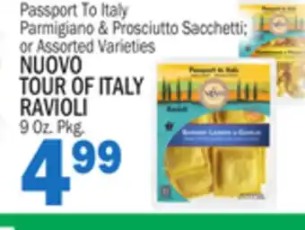 C Town NUOVO TOUR ITALY RAVIOLI offer