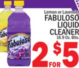 C Town FABULOSO LIQUID CLEANER offer