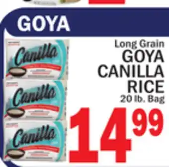 C Town GOYA CANILLA RICE offer