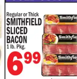 C Town SMITHFIELD SLICED BACON offer