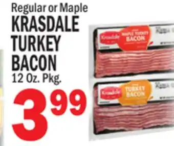 C Town KRASDALE TURKEY BACON offer