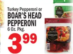 C Town BOAR'S HEAD PEPPERONI offer