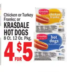 C Town KRASDALE HOT DOGS offer