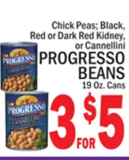 C Town PROGRESSO BEANS offer