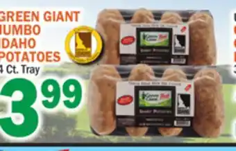 C Town GREEN GIANT JUMBO IDAHO POTATOES offer