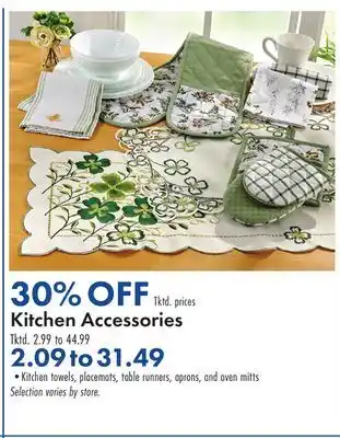 Boscov's Kitchen Accessories offer