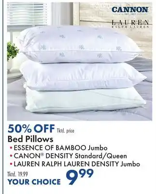 Boscov's Bed Pillows offer