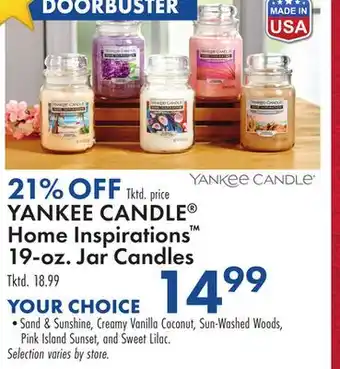 Boscov's YANKEE CANDLE Home Inspirations 19-oz. Jar Candles offer