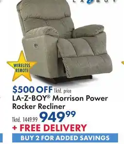 Boscov's LA-Z-BOY Morrison Power Rocker Recliner offer