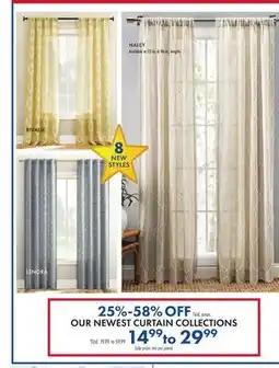 Boscov's CURTAIN COLLECTIONS offer