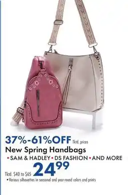 Boscov's New Spring Handbags offer