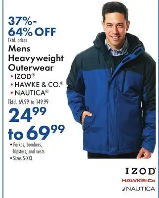 Boscov's Mens Heavyweight Outerwear offer