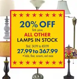 Boscov's LAMPS offer