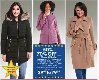 Boscov's Almost All Ladies WINTER OUTERWEAR offer