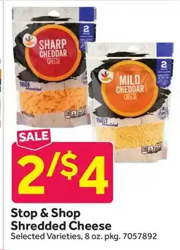 Stop&Shop Stop & Shop Shredded Cheese offer