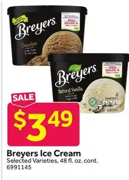 Stop&Shop Breyers Ice Cream offer