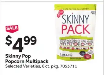 Stop&Shop Skinny Pop Popcorn Multipack offer