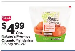 Stop&Shop Nature's Promise Organic Mandarins offer