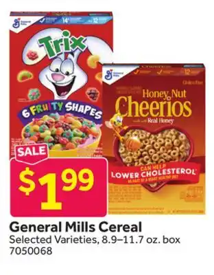 Stop&Shop General Mills Cereal offer