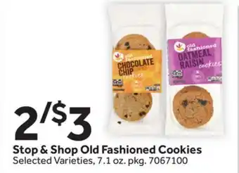 Stop&Shop Stop & Shop Old Fashioned Cookies offer