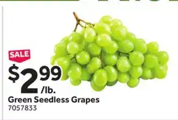 Stop&Shop Green Seedless Grapes offer