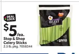 Stop&Shop Stop & Shop Celery Sticks offer