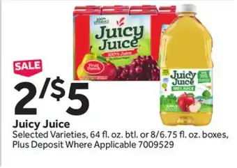 Stop&Shop Juicy Juice offer