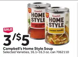 Stop&Shop Campbell's Home Style Soup offer