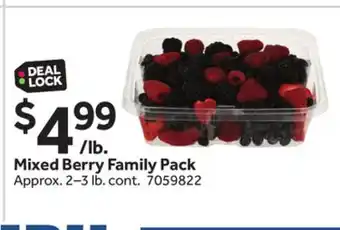 Stop&Shop Mixed Berry Family Pack offer