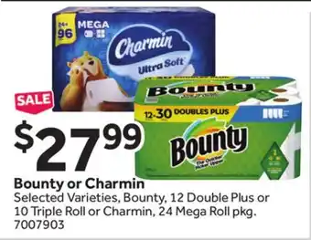 Stop&Shop Bounty or Charmin offer