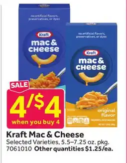 Stop&Shop Kraft Mac & Cheese offer