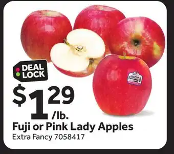 Stop&Shop Fuji or Pink Lady Apples offer