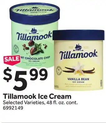 Stop&Shop Tillamook Ice Cream offer