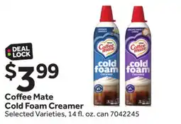 Stop&Shop Coffee Mate Cold Foam Creamer offer