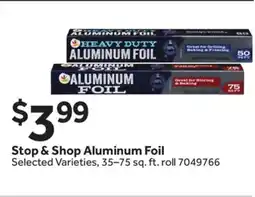 Stop&Shop Stop & Shop Aluminum Foil offer