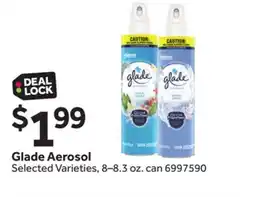 Stop&Shop Glade Aerosol offer