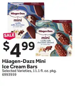 Stop&Shop Häagen-Dazs Mini Ice Cream Bars offer